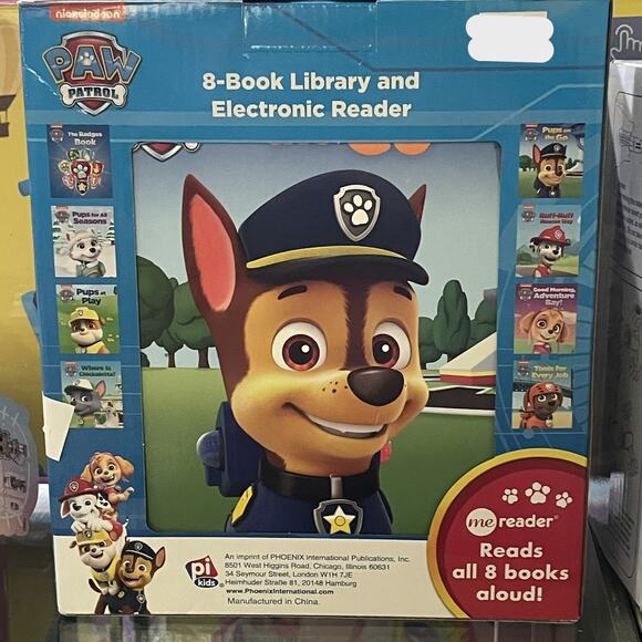 Nickelodeon PAW Patrol Electronic Me Reader 8-book Boxed Set - Picture 2 of 2